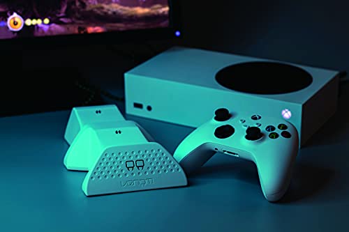 Venom Twin Dock for Xbox Series X - White