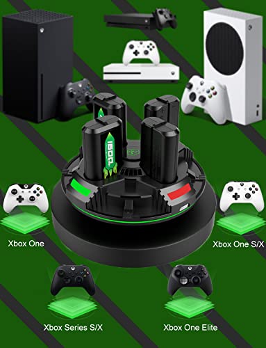 Wamiao 4 x 1600mAh Xbox Controller Battery Pack