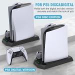 BEBONCOOL Vertical Stand and Cooling Fan for PS5