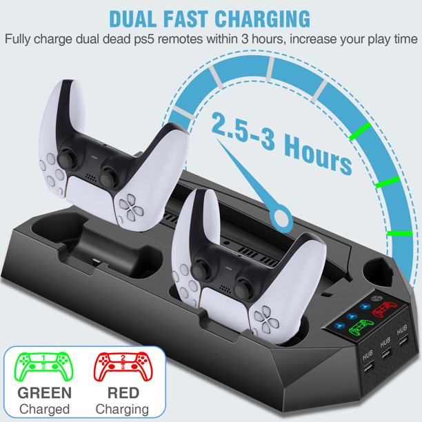 BEBONCOOL Vertical Stand and Cooling Fan for PS5