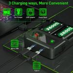 Swanpow Fast Charging Battery Pack for Xbox Controllers