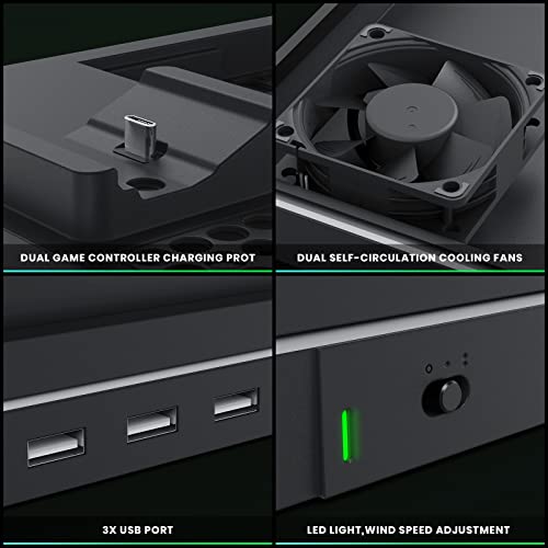 CODOGOY Cooling Stand and Charger for Xbox Series X/S