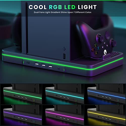 CODOGOY Cooling Stand and Charger for Xbox Series X/S