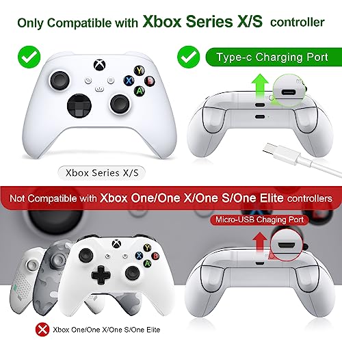KEKUCULL Controller Battery Pack for Gaming