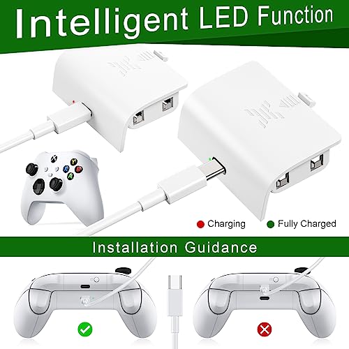 KEKUCULL Controller Battery Pack for Gaming