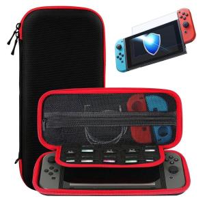 Nintendo Switch Black Case with Screen Protector