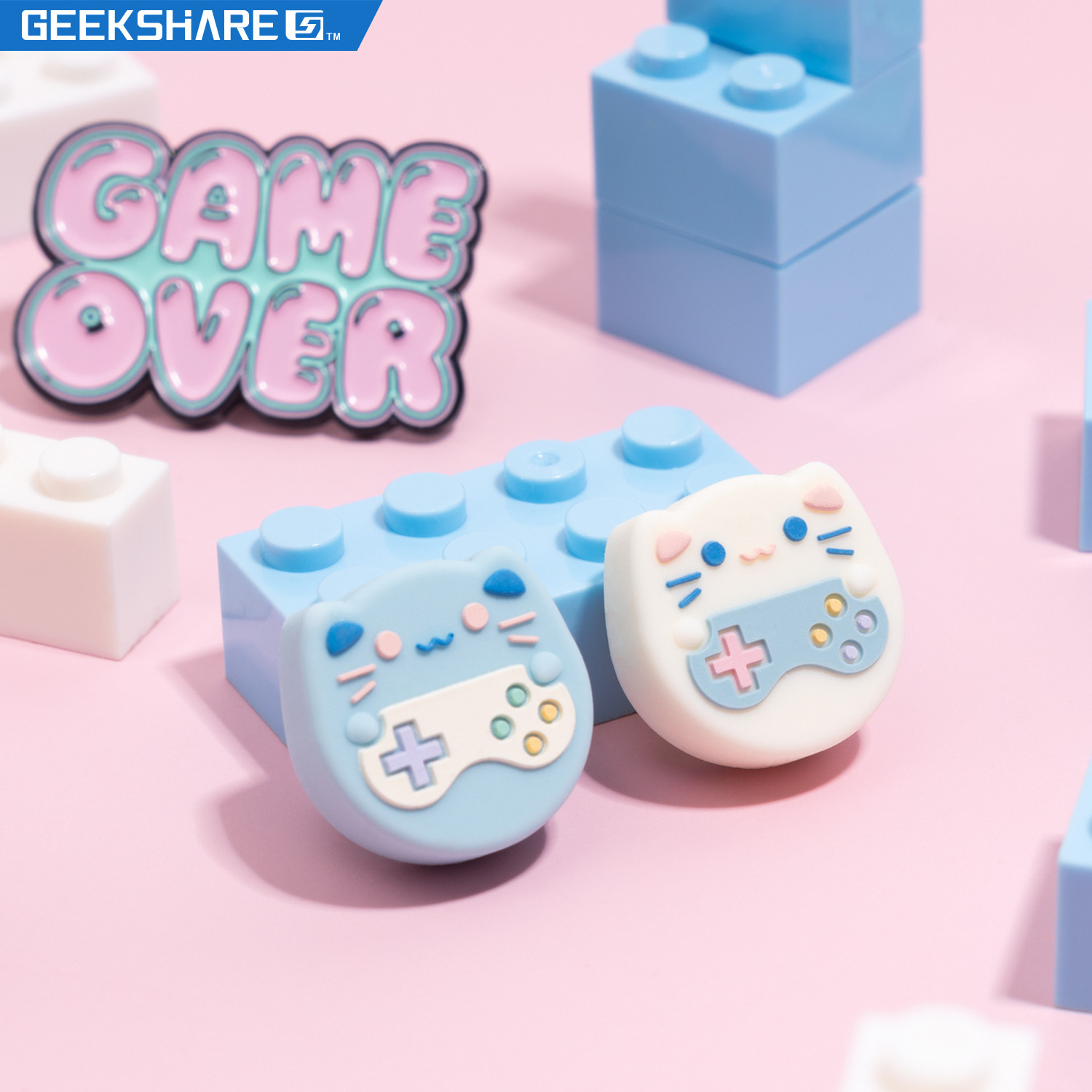 GeekShare Thumb Grips for Nintendo Switch - 4pcs