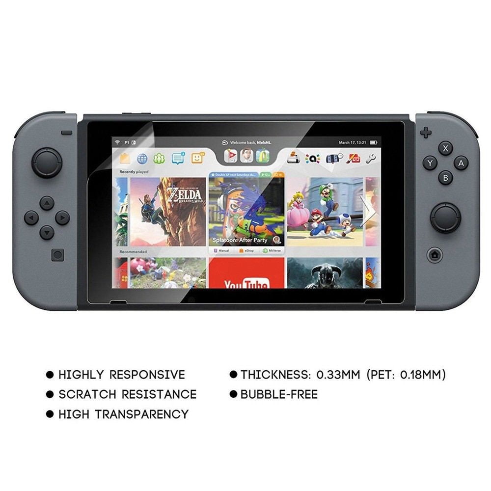 Nintendo Switch Accessory Case and Charger Set
