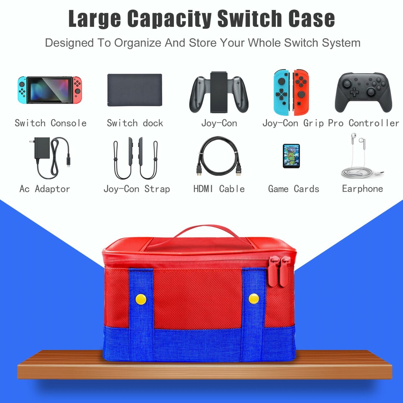 Nintendo Switch/OLED Travel Case Bag