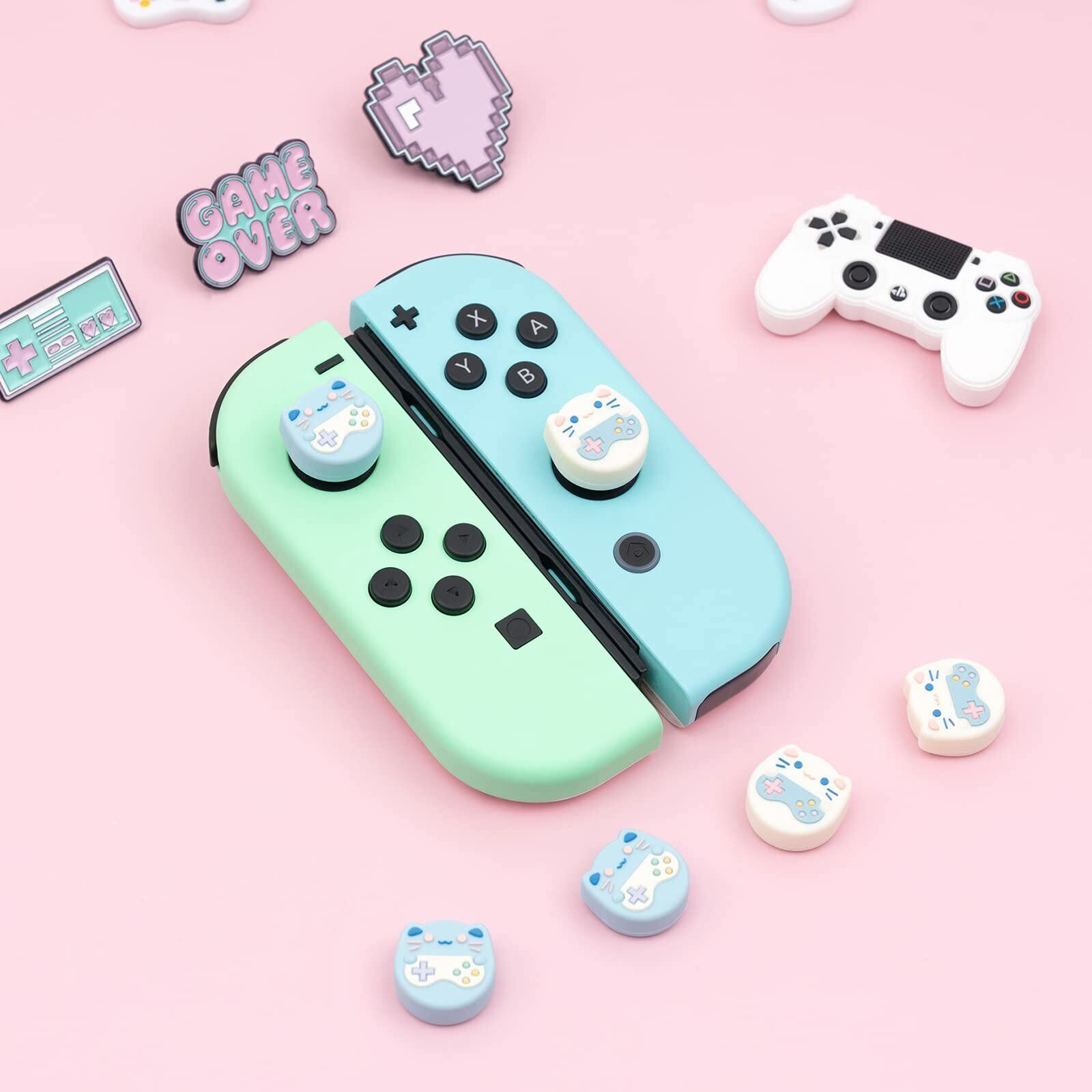 GeekShare Thumb Grips for Nintendo Switch - 4pcs