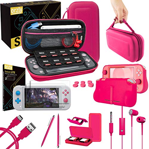 Orzly Accessories Bundle for Nintendo Switch Lite