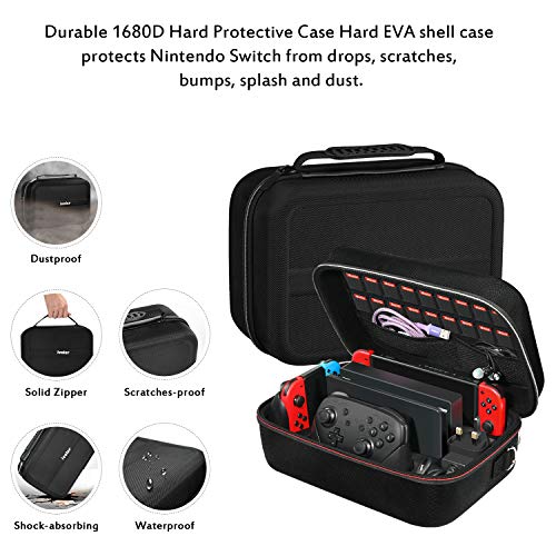 Ivoler Hard Case for Nintendo Switch and OLED
