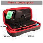 EOVOLA Nintendo Switch Accessory Kit with Case