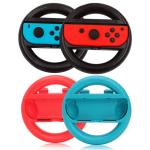 2-Pack Game Steering Wheel Handle Grips for JoyCon