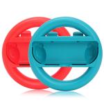 2-Pack Game Steering Wheel Handle Grips for JoyCon