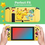 Cute TPU Cases for Nintendo Switch Joy-Con - Yellow Poke