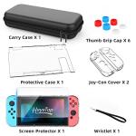 Nintendo Switch Carry Case with Accessories Bundle