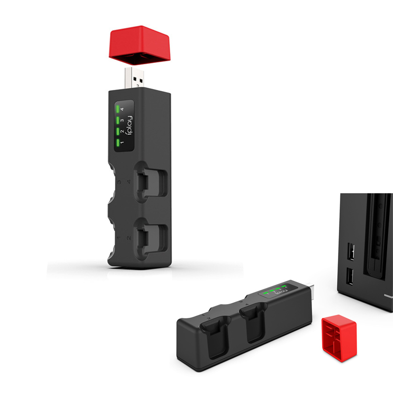 4-in-1 Wireless Charging Station for Nintendo Switch