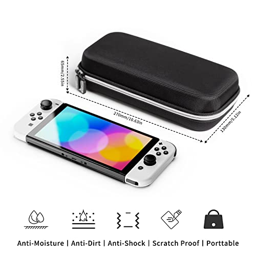 Benazcap Transparent Case for Nintendo Switch OLED
