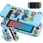 Cute Kawaii Nintendo Switch TPU Case - Blue Mushroom