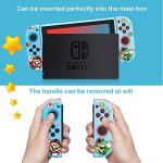 Cute Kawaii Nintendo Switch TPU Case - Blue Mushroom