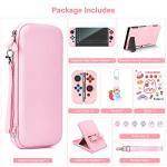 17-in-1 Pink Switch Accessories Bundle for Girls