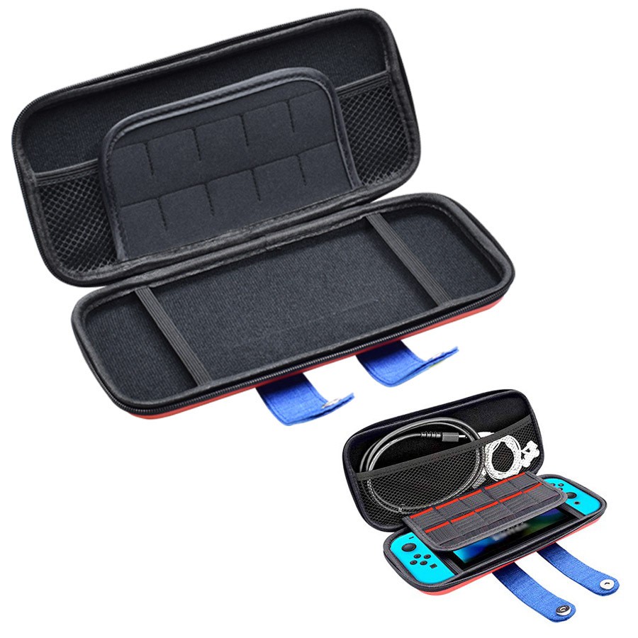 Nintendo Switch Portable Carrying Bag and Accessories
