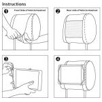 TFY Car Headrest Mount for Nintendo Switch & Tablets