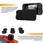 Orzly Nintendo Switch Accessory Bundle - Jet Black