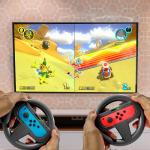 Orzly Twin Pack Steering Wheels for Switch Joy-Cons