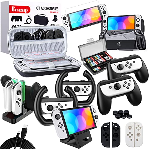 22-in-1 Nintendo Switch OLED Accessory Kit