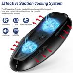 PS5 Stand with Cooling Fan and RGB Light