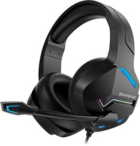 BINNUNE Gaming Headset with Microphone for Consoles