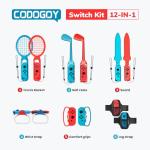 CODOGOY 12-in-1 Switch Sports Accessories Bundle