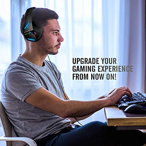 BINNUNE Gaming Headset with Microphone for Consoles