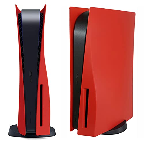PS5 Dustproof Console Skins - CD Red