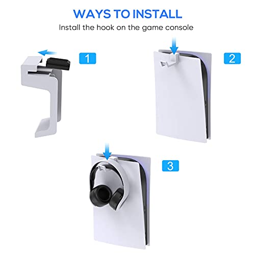 PS5 Headset Holder and Hanger - Black