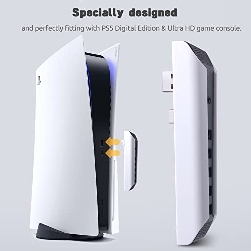 PS5 USB Hub and Charger with Multiple Ports