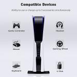 PS5 USB Hub and Charger with Multiple Ports