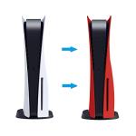 PS5 Dustproof Console Skins - CD Red