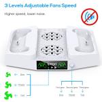 Xbox Series S Charging Stand with Fan & USB Ports