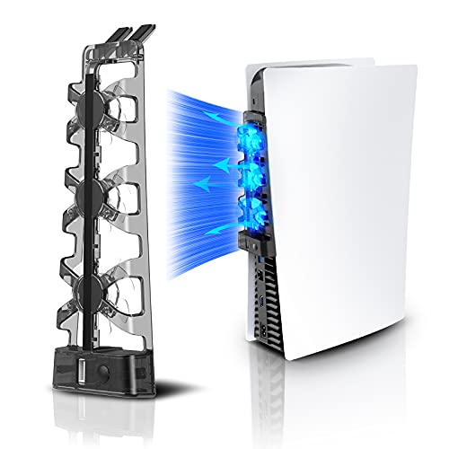 NexiGo PS5 Cooling Fan with LED Light