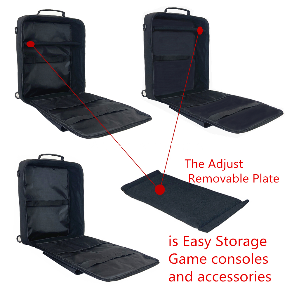 Portable PS5 Travel Case Backpack for Console Accessories