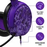 STEALTH C6-100 Purple Digital Camo Gaming Headset