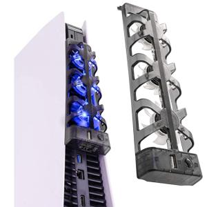 PS5 Cooling Fan with LED Light Accessory