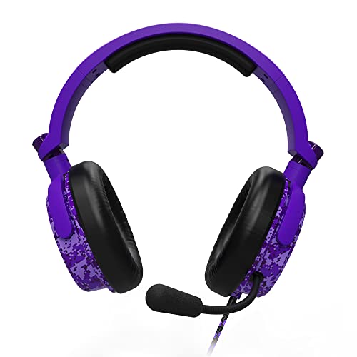 STEALTH C6-100 Purple Digital Camo Gaming Headset
