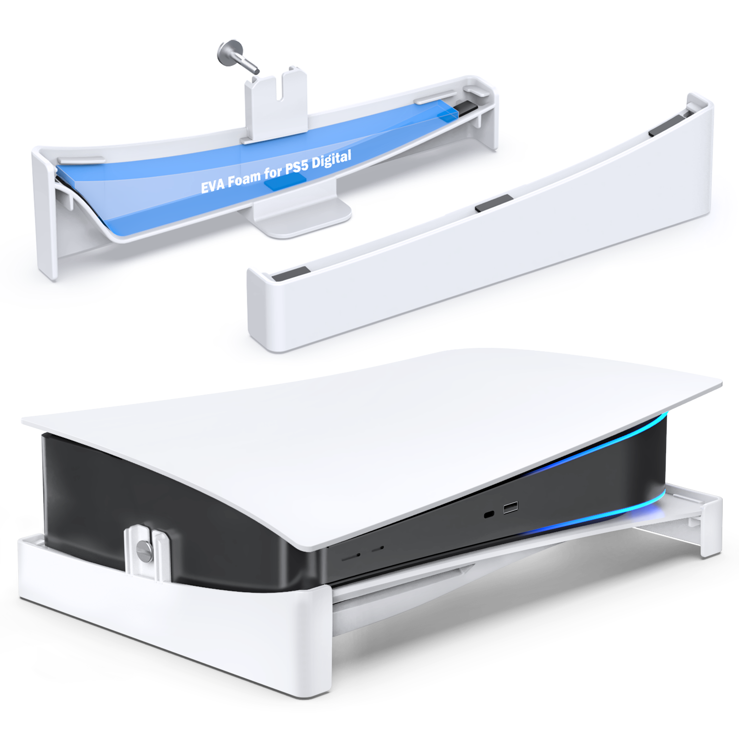 OIVO PS5 Console Holder Horizontal Stand