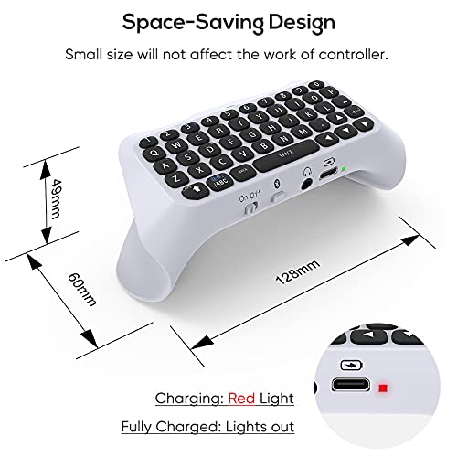 MENEEA Wireless Keyboard Gamepad for PS5