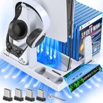 PS5 Cooling Stand and Controller Charger Station