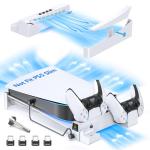 Oivo PS5 Horizontal Stand with Cooling Fan and Charger